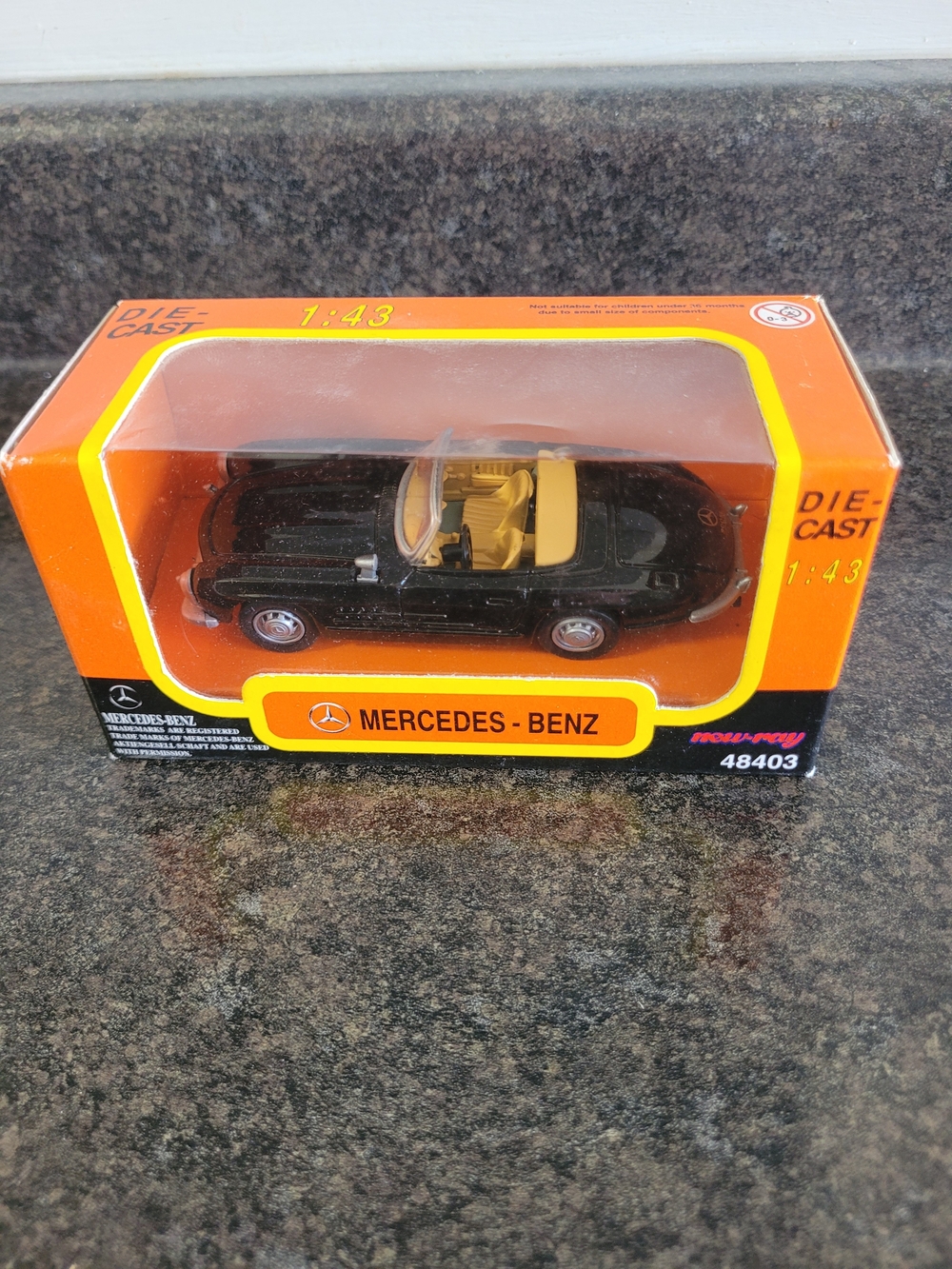 Newray Mercedes Roadster 300SL 1957 Diecast 1:43scale